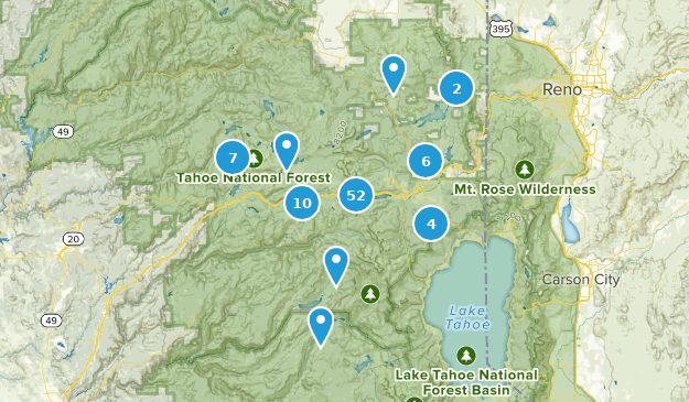 Truckee, California Map
