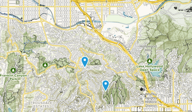 Universal City, Californie Map
