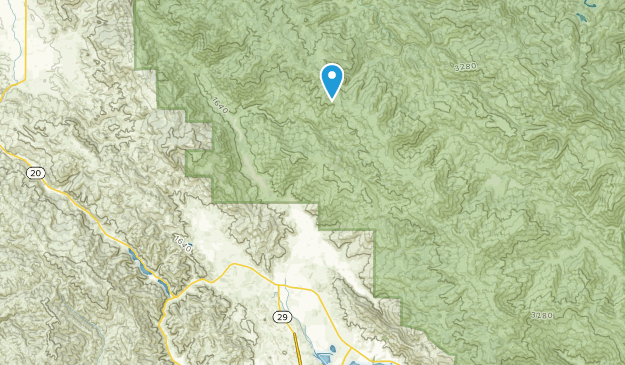 Upper Lake, Californie Map