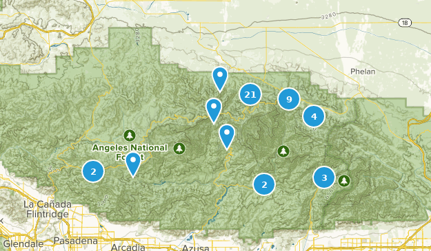 Valyermo, California Map