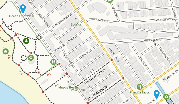 Venice, California Map