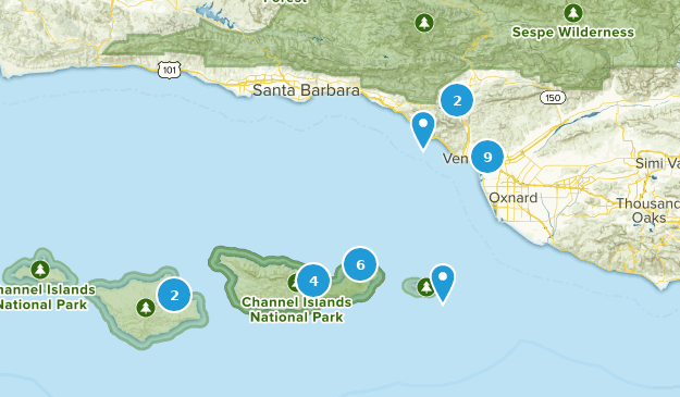 Ventura, California Map