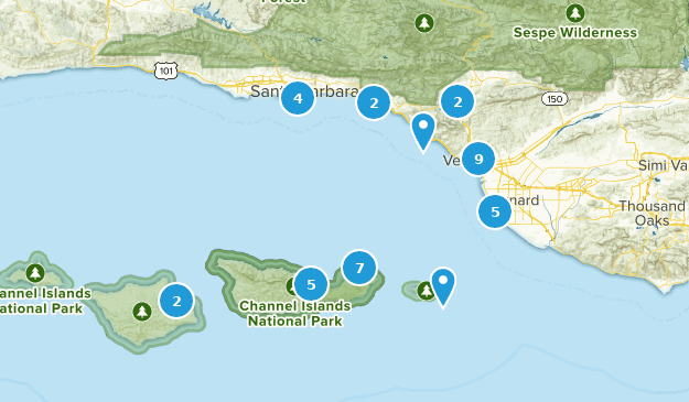 Ventura, California Map