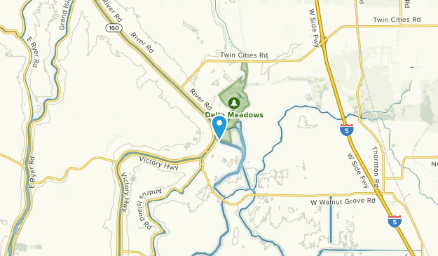 Walnut Grove, California Map