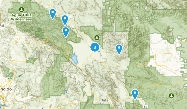 Warner Springs, California Map