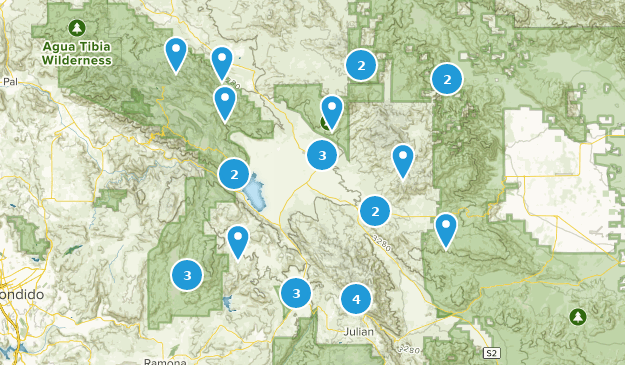 Warner Springs, California Map