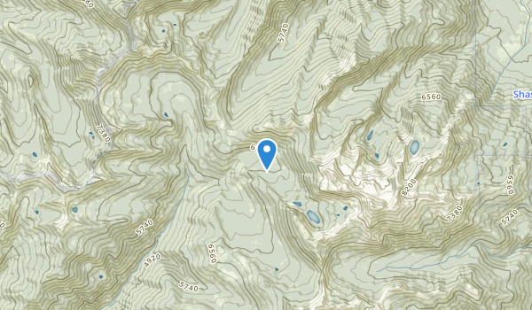 Weed, California Map