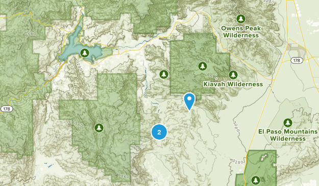 Weldon, California Map