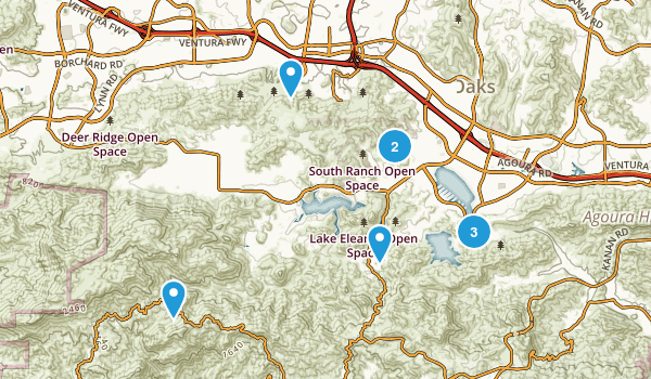 Westlake Village, California Map