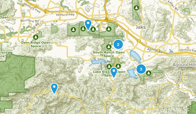 Westlake Village, California Map