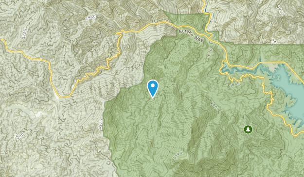 Whiskeytown, California Map