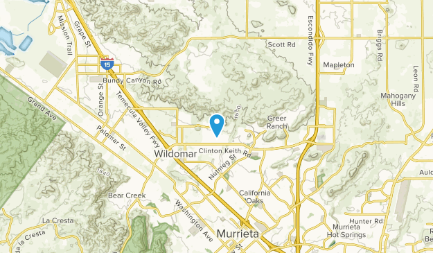 Wildomar, California Map
