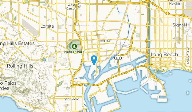 Wilmington, Californie Map