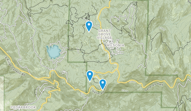 Wilsonia, California Map