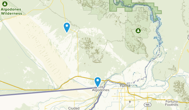 Winterhaven, California Map