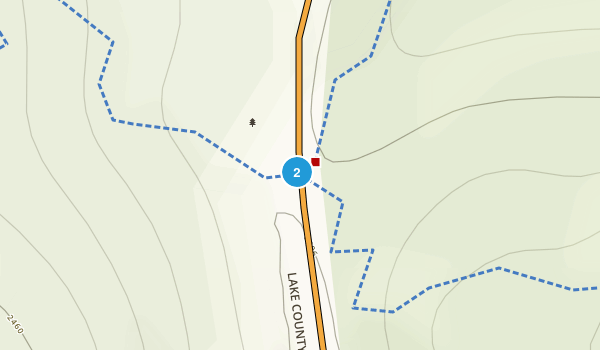 Woodleaf, California Map