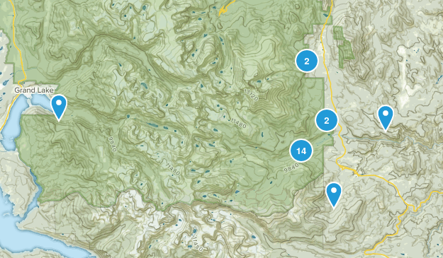 Allenspark, Colorado Map