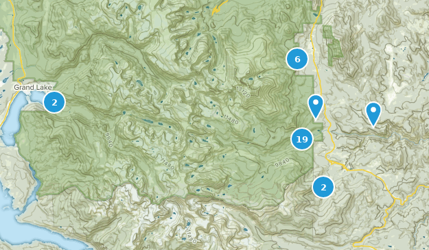 Allenspark, Colorado Map
