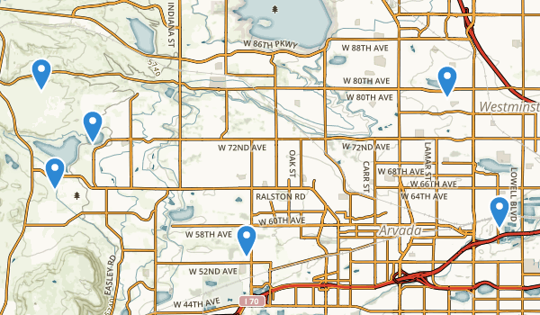 Arvada, Colorado Map