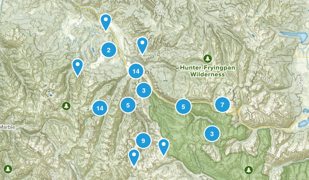 Aspen, Colorado Map