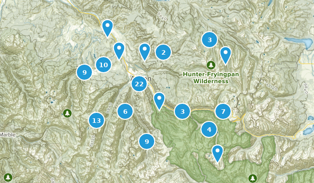 Aspen, Colorado Map