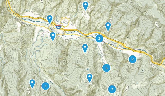 Avon, Colorado Map
