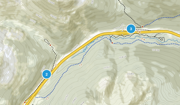 Bakerville, Colorado Map