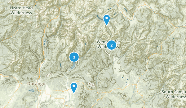 Bayfield, Colorado Map