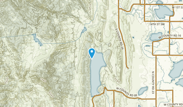 Berthoud, Colorado Map