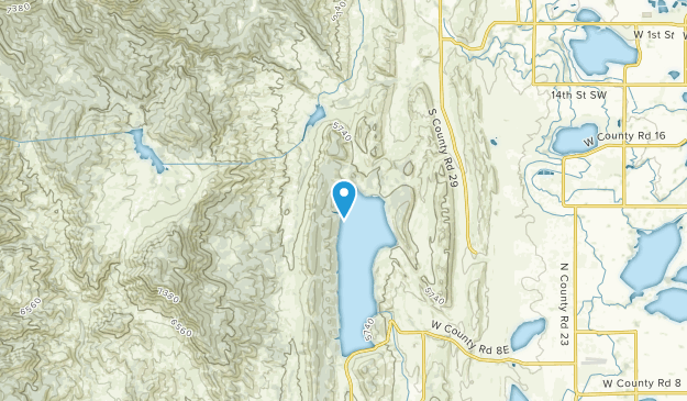 Berthoud, Colorado Map