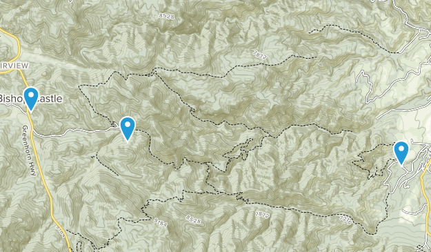 Beulah, Colorado Map