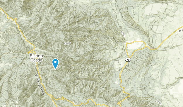 Beulah, Colorado Map