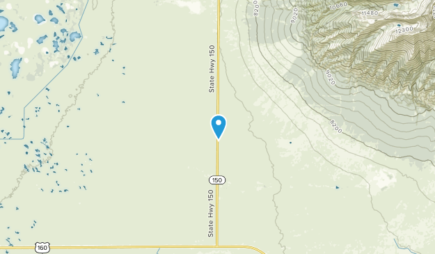 Blanca, Colorado Map