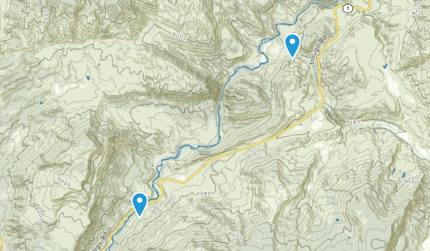 Bond, Colorado Map