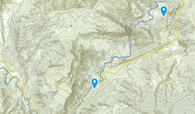 Bond, Colorado Map