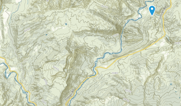 Bond, Colorado Map