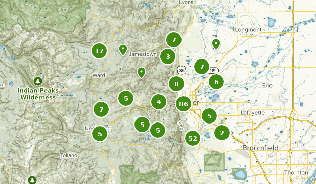 Boulder Ice Ranch Map Best Trails near Boulder, Colorado | AllTrails