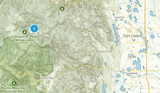Box Prairie, Colorado Map