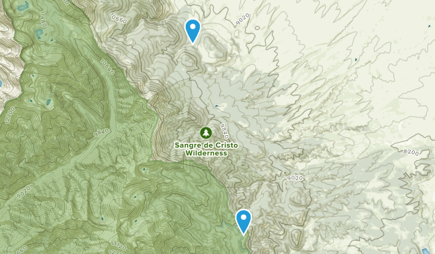 Bradford, Colorado Map