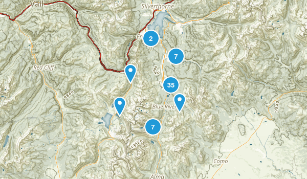 Breckenridge, Colorado Map