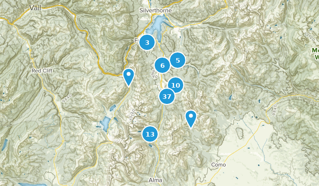 Breckenridge, Colorado Map