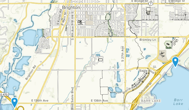 Brighton, Colorado Map