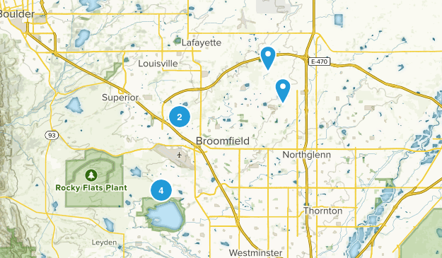 Broomfield, Colorado Map