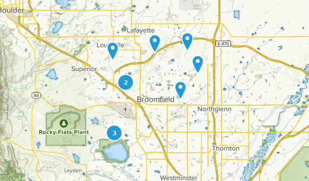 Broomfield, Colorado Map