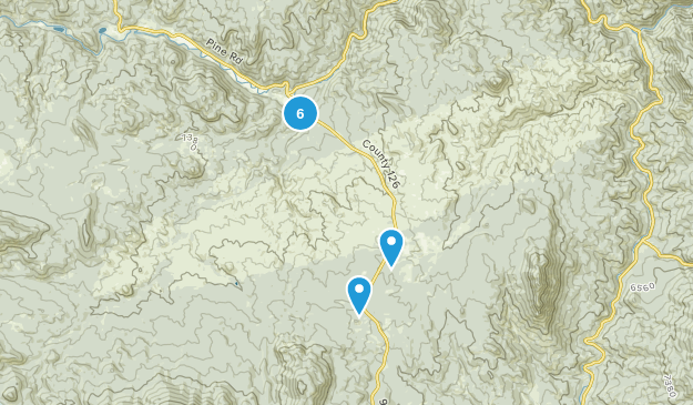 Buffalo Creek, Colorado Map