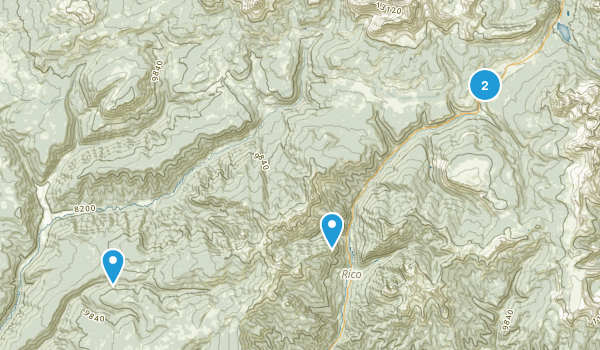 Cahone, Colorado Map