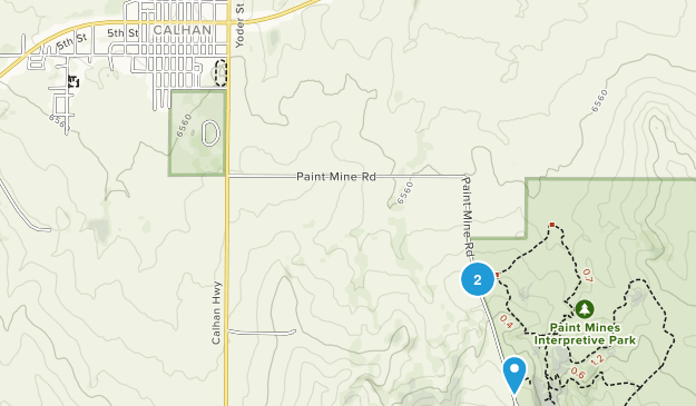 Calhan, Colorado Map