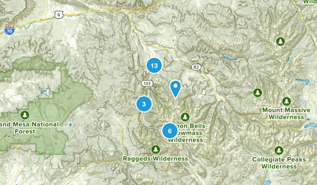 Carbondale, Colorado Map