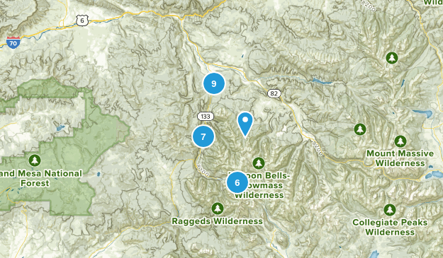 Carbondale, Colorado Map