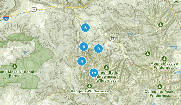 Carbondale, Colorado Map
